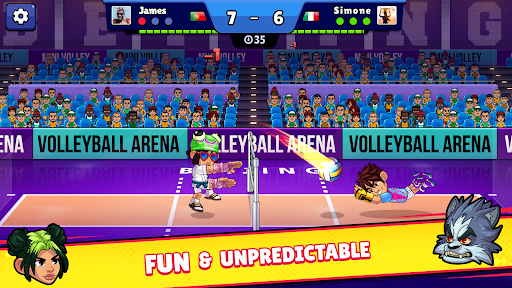 Screenshot Volleyball Arena: Spike Hard