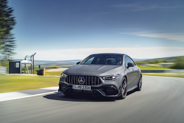 The Mercedes-AMG CLA 45 starts at R1,257,000.