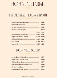 Aromas Of Biryani menu 3