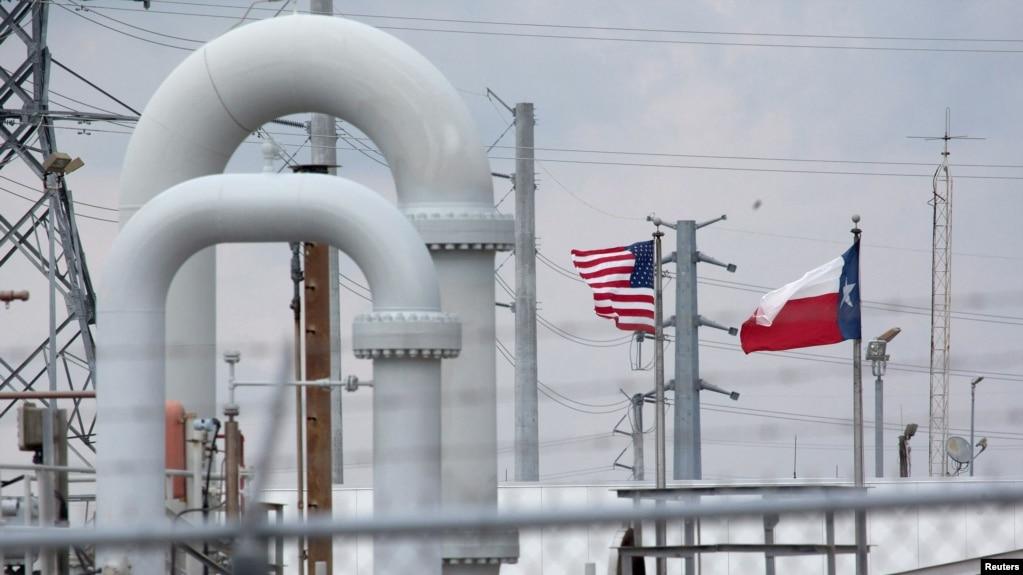 Một cơ sở dự trữ dầu chiến lược ở Texas, Hoa Kỳ.