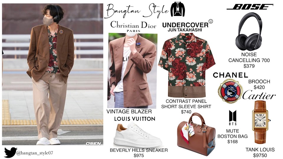 Here's How Much It Costs To Dress Like BTS's J-Hope In The Louis Vuitton  Fashion Show - Koreaboo