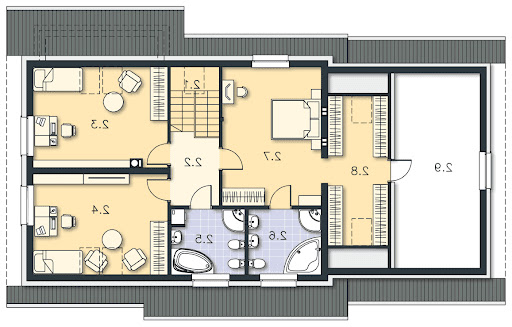 Montreux DCP276 - Rzut poddasza