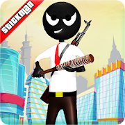 San Andreas Stickman Mafia Stick War Crime Fighter 1.0.1 Icon