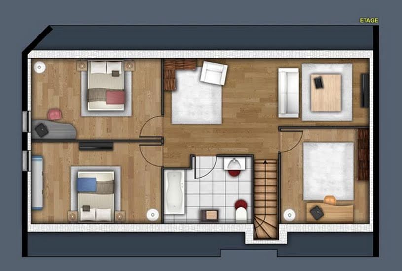  Vente Terrain + Maison - Terrain : 746m² - Maison : 120m² à Fourges (27630) 