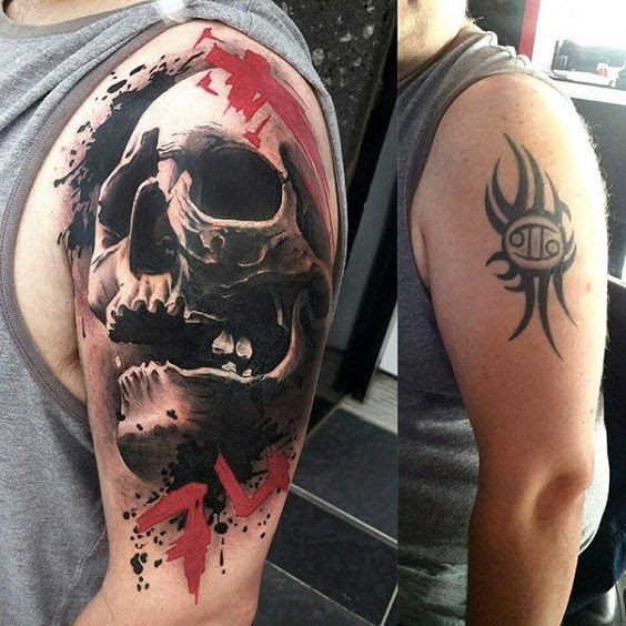 cool tattoos cover up