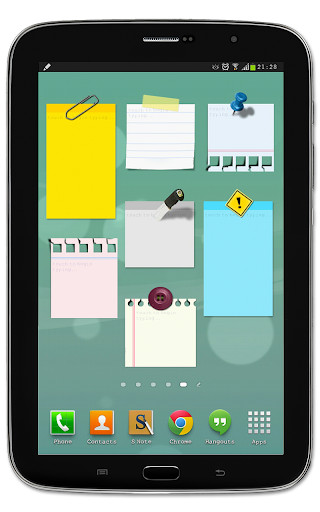 Sticky Notes Widget