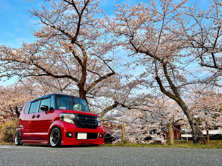 Nボックスカスタムのいつもイイネ&コメントありがとうございます🙇‍♂️・関節フレンズ☝️・2022さくらパトロール・五条川に関するカスタム事例の投稿画像8枚目