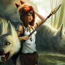 Princess Mononoke Hayao Miyazaki Desktop Wall