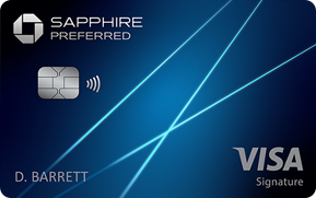 Chase Sapphire Preferred credit card