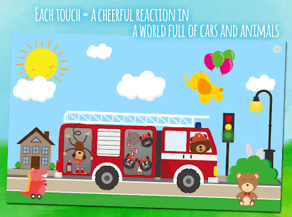 Animals Cars - kids game for toddlers from 1 year(圖1)-速報App