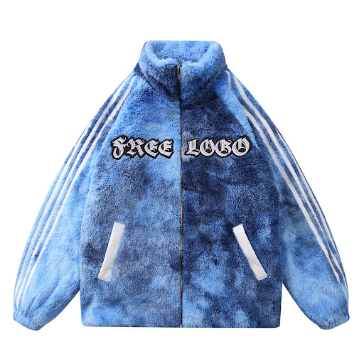 Title 6, Lamb Wool Coat National Tide Retro style Cashew...