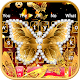 Download Gold Butterfly Keyboard Theme For PC Windows and Mac 10001001