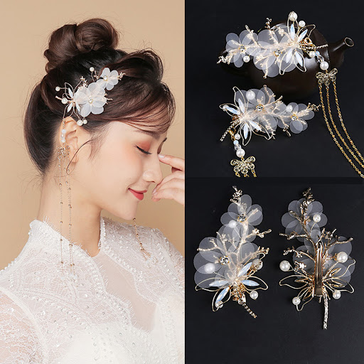 Title 3, Female hairpin jewelry, hairpin Han costume hea...