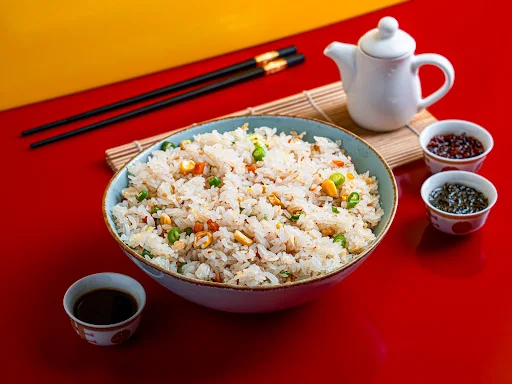 Butter Garlic Jasmine Fried Rice Veg