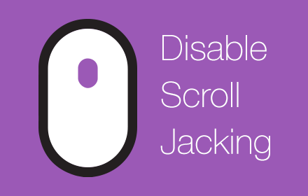 Disable Scroll Jacking small promo image