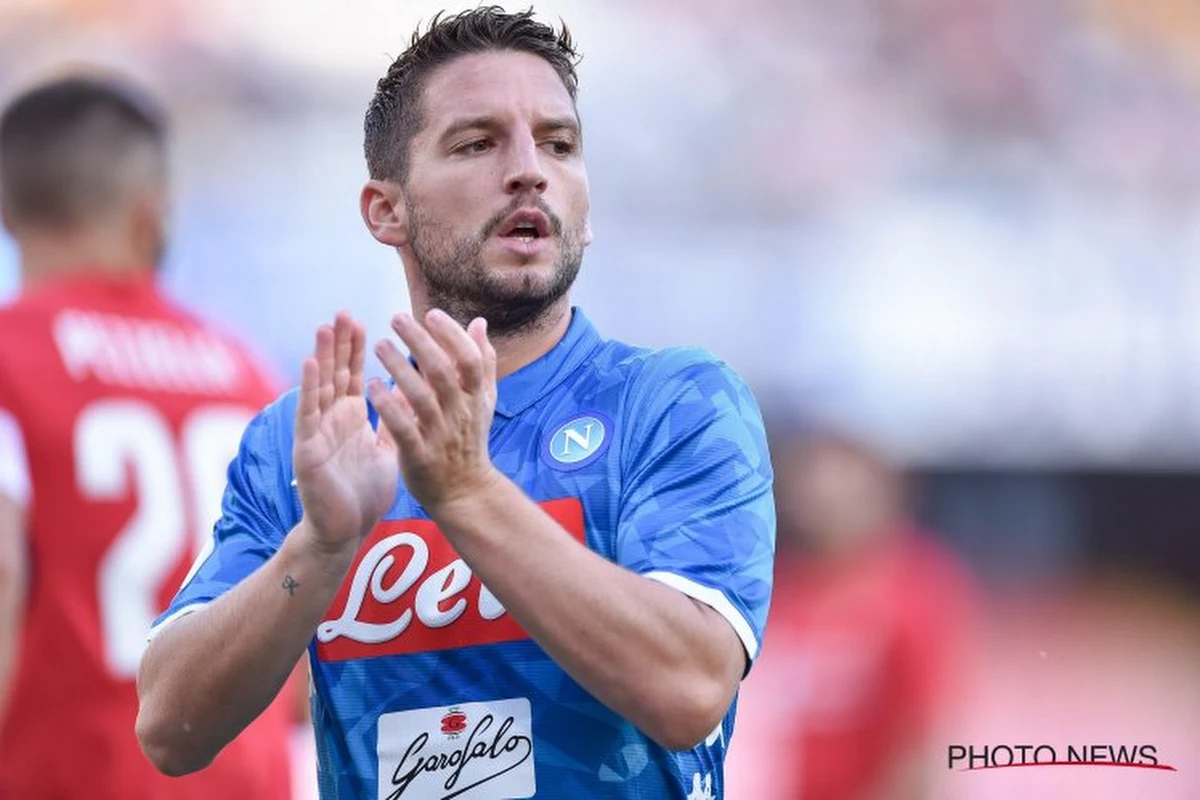 ? Bertrand Crasson évoque le statut de remplaçant de Dries Mertens à Naples