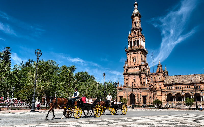 Plaza de Espana, Siviglia di Domenico Lacava