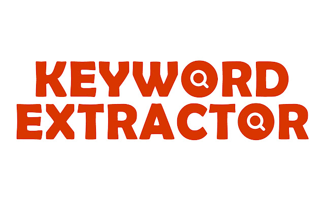 Keyword Extractor chrome extension