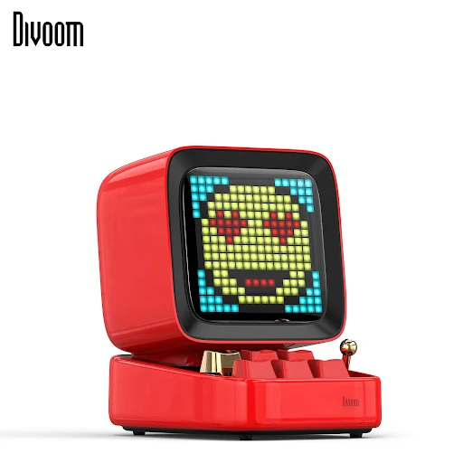 Loa Bluetooth Divoom - Ditoo Plus Red