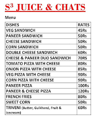 S3 Juice And Chats menu 1