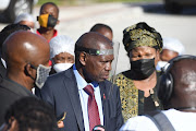 Former minister of health Dr Zweli Mkhize during a visit to Livingstone Hospital. 
