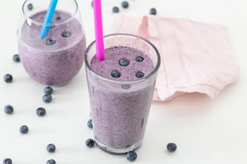 Dairy Free Blueberry Smoothie