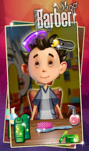 Barber Shop Hair Salon Beard Hair Cutting Games