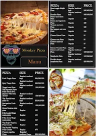 Monkey Pizza menu 1