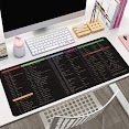 Lót Chuột Phím Tắt Văn Phòng Excel Pad Chuột Cỡ Lớn Nhiều Mẫu Mã Siêu Bền Ainme Đẹp Cx4