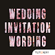 Download Wedding Invitation Wording For PC Windows and Mac 1.0