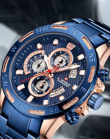 Men's Large Dial Waterproof Luminou - 1
