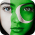 Flag Face Image: All Countries Flags Photo Paint1.0 (Pro)