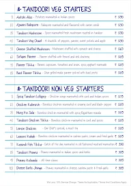 The Bar Stock Exchange menu 5