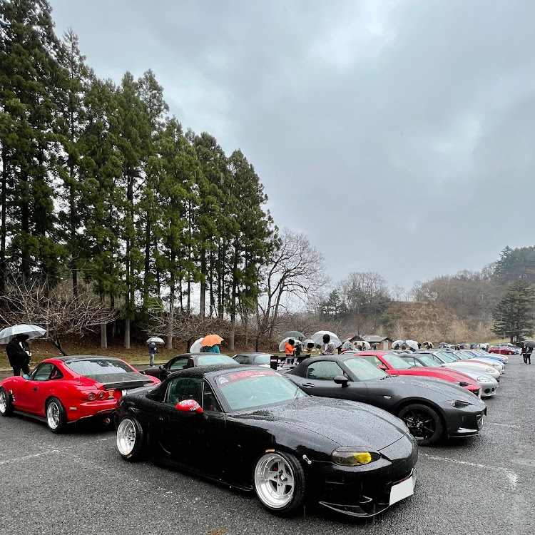 ロードスターのいつもいいね＆コメントありがとうございます🥰・初めての★JSM・JET SUNDAY MEETING★・桜コラボ🌸に関するカスタム事例の投稿画像11枚目