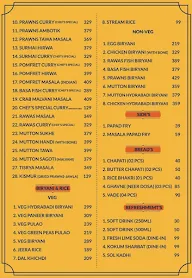 Goan Cafe menu 2