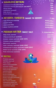 Shreeji Dairy menu 2