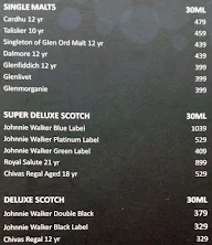 Moti Mahal Delux menu 2