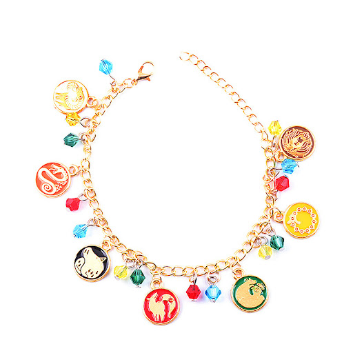 Title 6, Colorful Animal Metal Pendant Bracelet – A vibr...