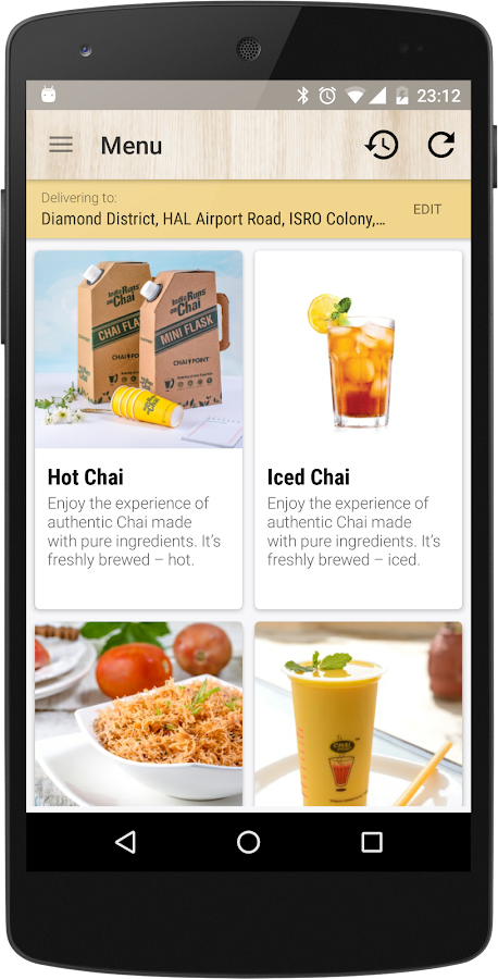    ChaiPoint  Food & Tea Delivery- screenshot  