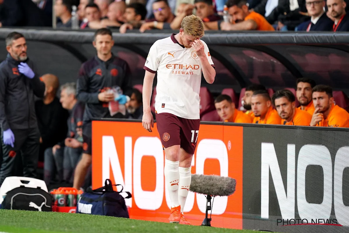 Kevin De Bruyne, une nouvelle blessure qui risque de faire très mal