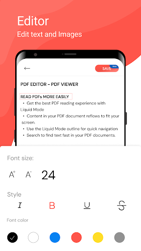 Screenshot PDF Editor - Viewer, Edit PDF