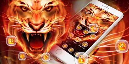 Fire Tiger Wallpaper Apps On Google Play