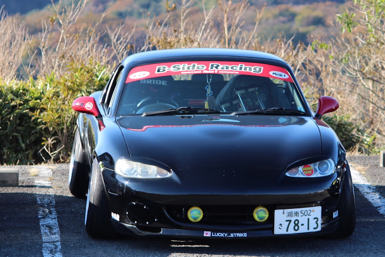 ロードスターのホイール遍歴・友達増やしたい・SSRが好き・10年目突入・Wide & Lowに関するカスタム事例の投稿画像1枚目
