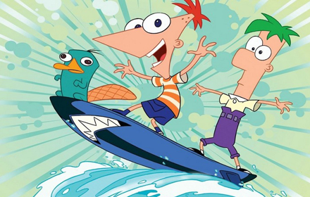 Phineas and Ferb chrome extension