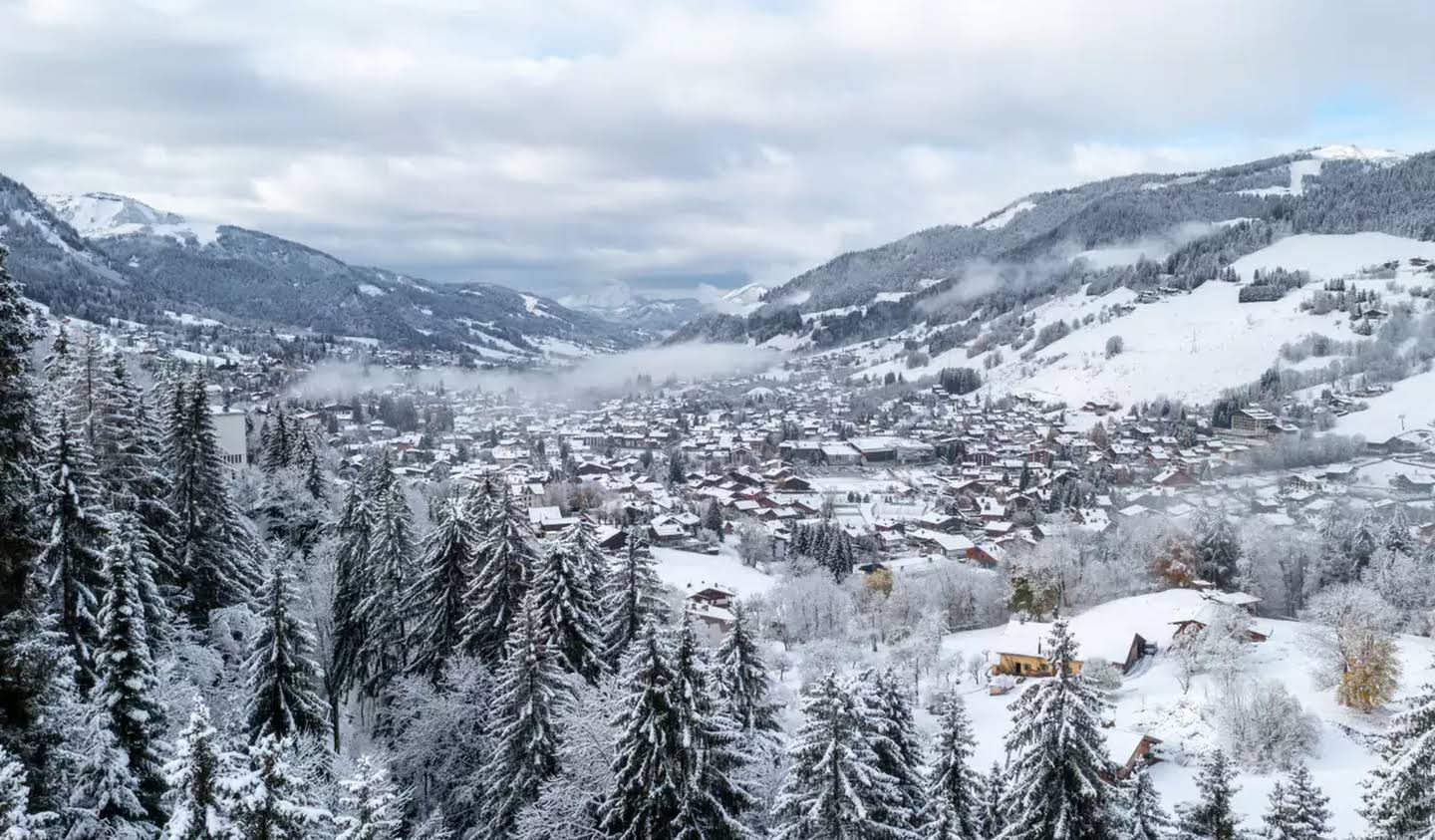 Chalet avec vue panoramique et terrasse Megeve