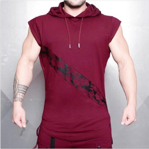 Title 3, European and American Camouflage Color Block Ho...