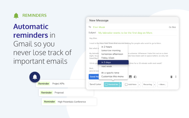 RightInbox: Email Reminders, Tracking, Notes Preview image 4