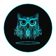 Black Owl Neon Theme 1.1.4 Icon