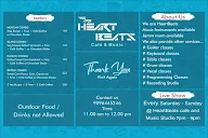 Cafe Heart Beats menu 2