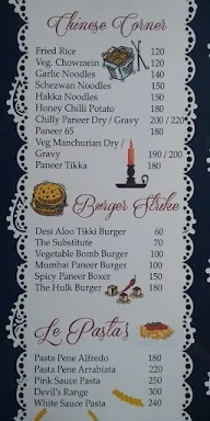 Candles Cafe menu 7